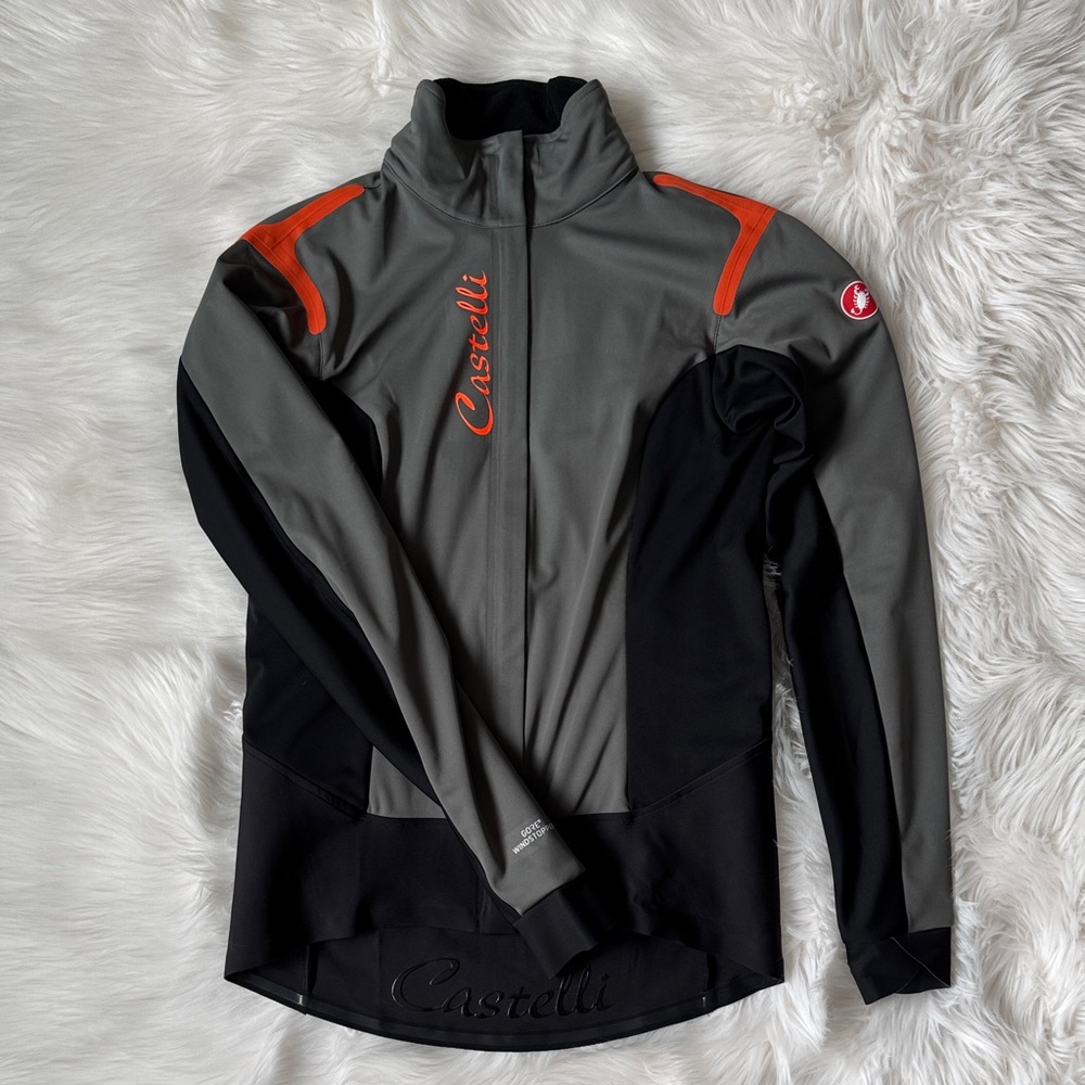 New: Women’s Castelli Rosso Corsa Cycling Jacket / Gore Wind Stopper / Small